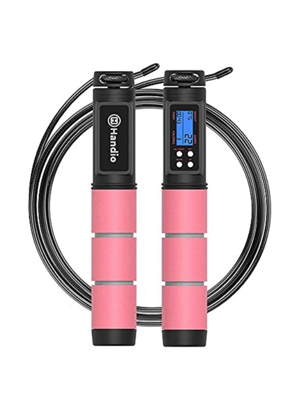 Jump Rope with Counter, Adjustable Length Speed Skipping Rope,Steel Ball Bearing